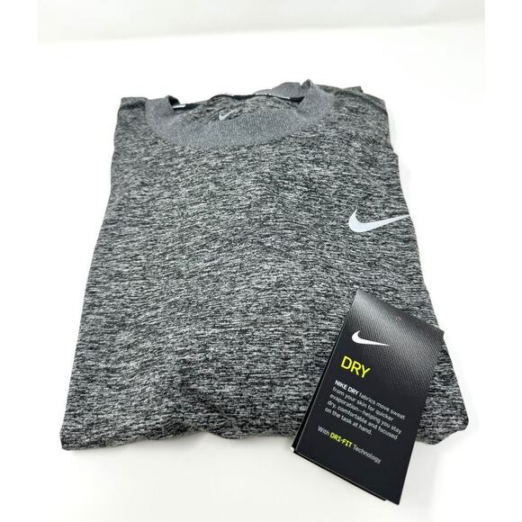 Nike Women's Element Running Top Black/Heather/Reflective Silver, Size XX-Large - Picture 3 of 5